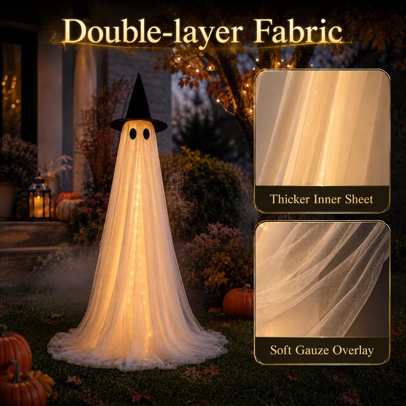 Halloween Spooky Ghost Decor Set