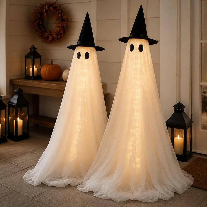 Halloween Spooky Ghost Decor Set