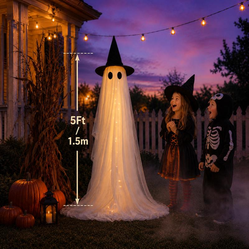 Halloween Spooky Ghost Decor Set